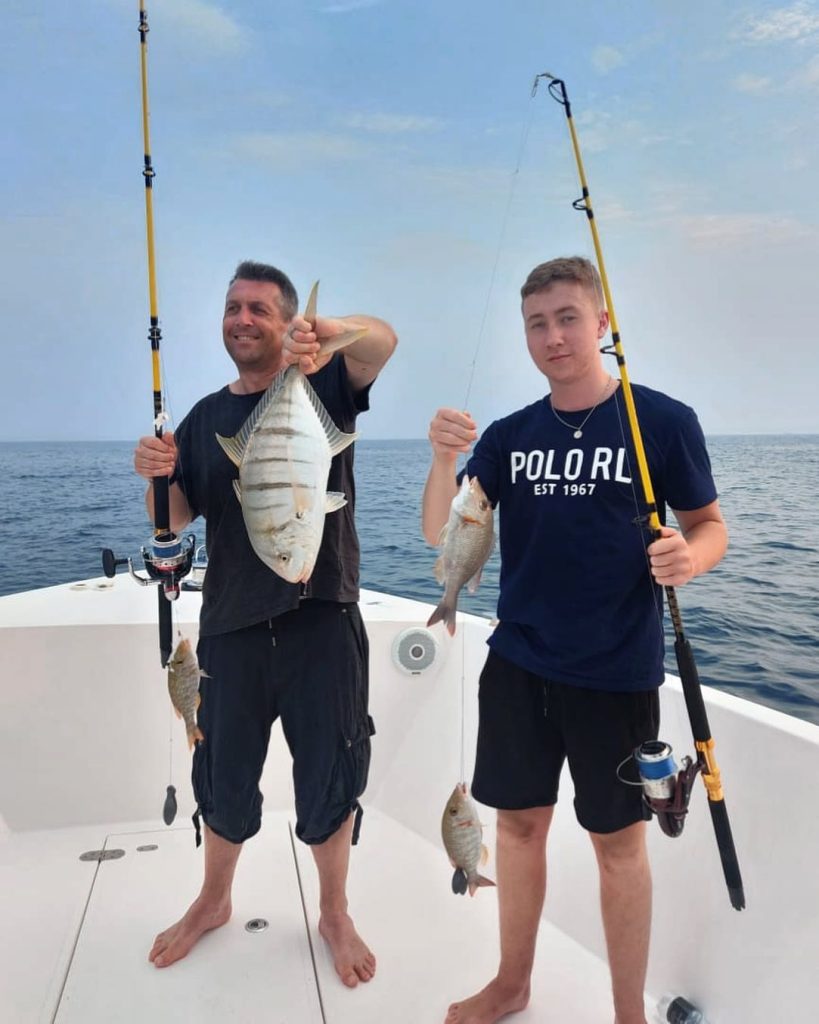 fishing boat rental dubai